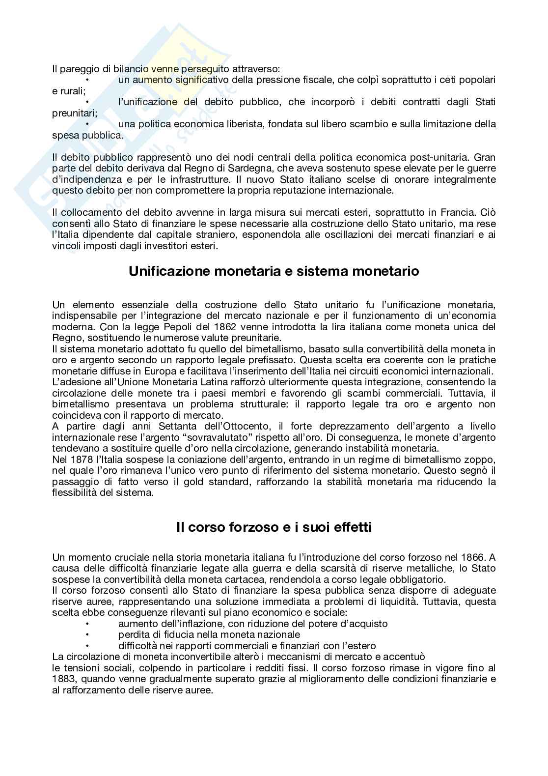 Ripasso veloce storia economica Pag. 2