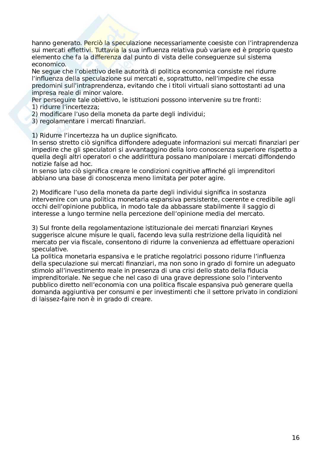 Speculazione, tesina Pag. 16