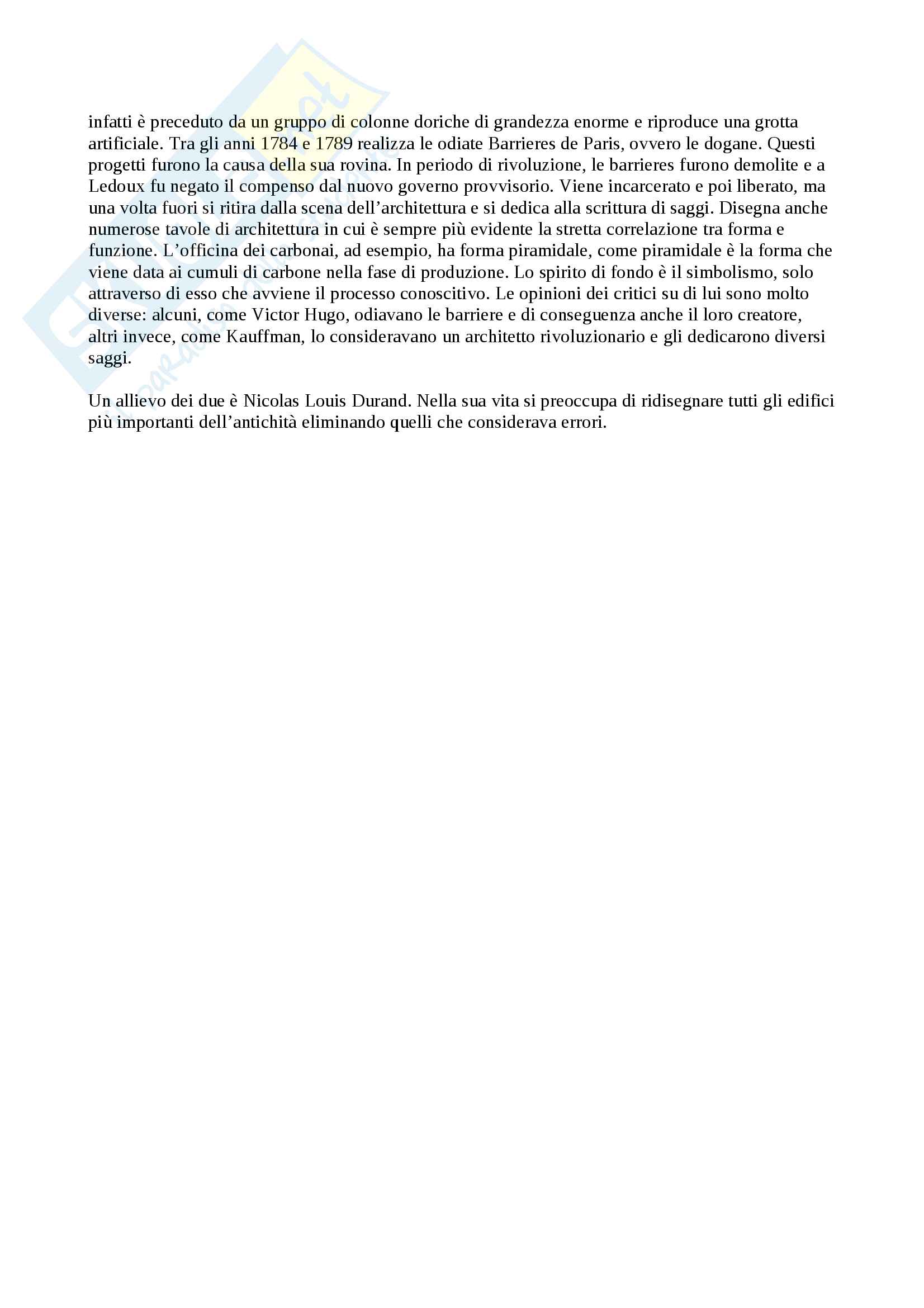 Appunti di storia dell'architettura contemporanea Pag. 6