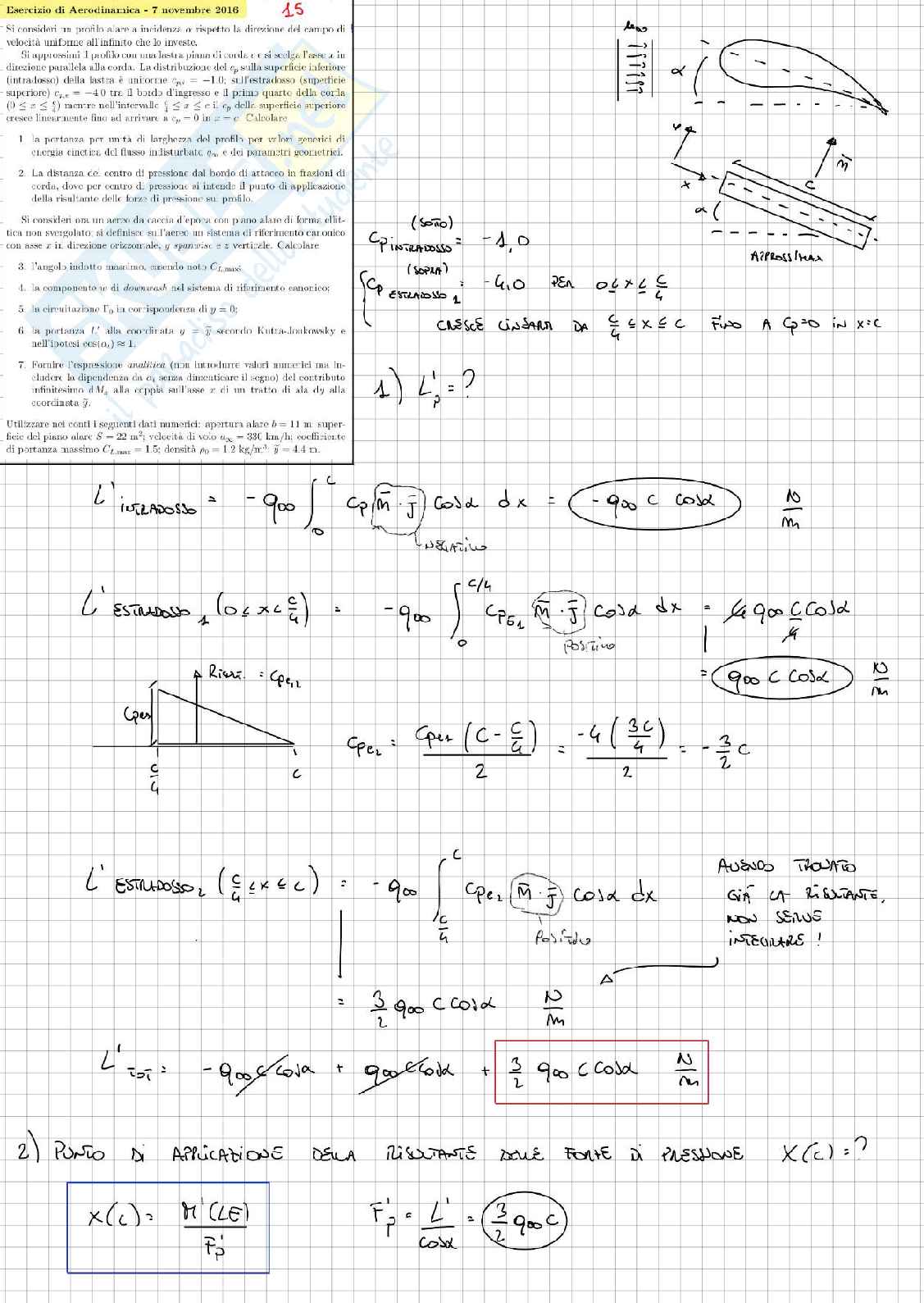 Esercitazioni per l'esame di Aerodinamica e gestione termica del veicolo Pag. 31