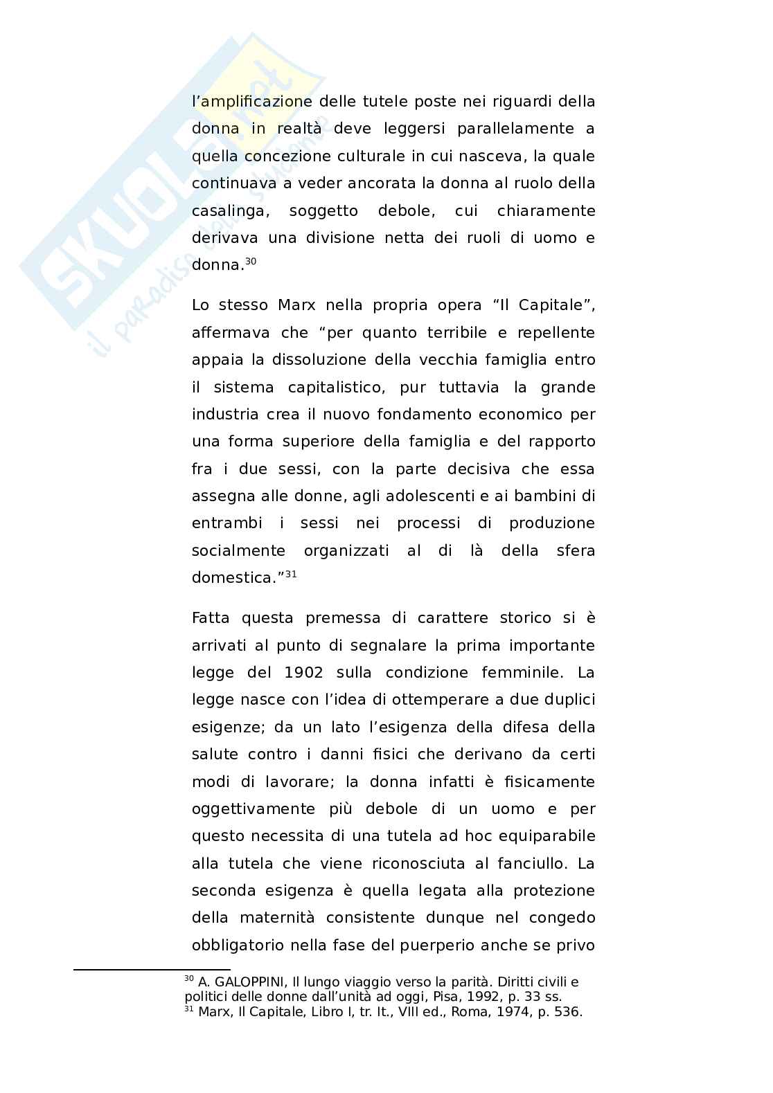 Tesi La tutela della donna Pag. 41