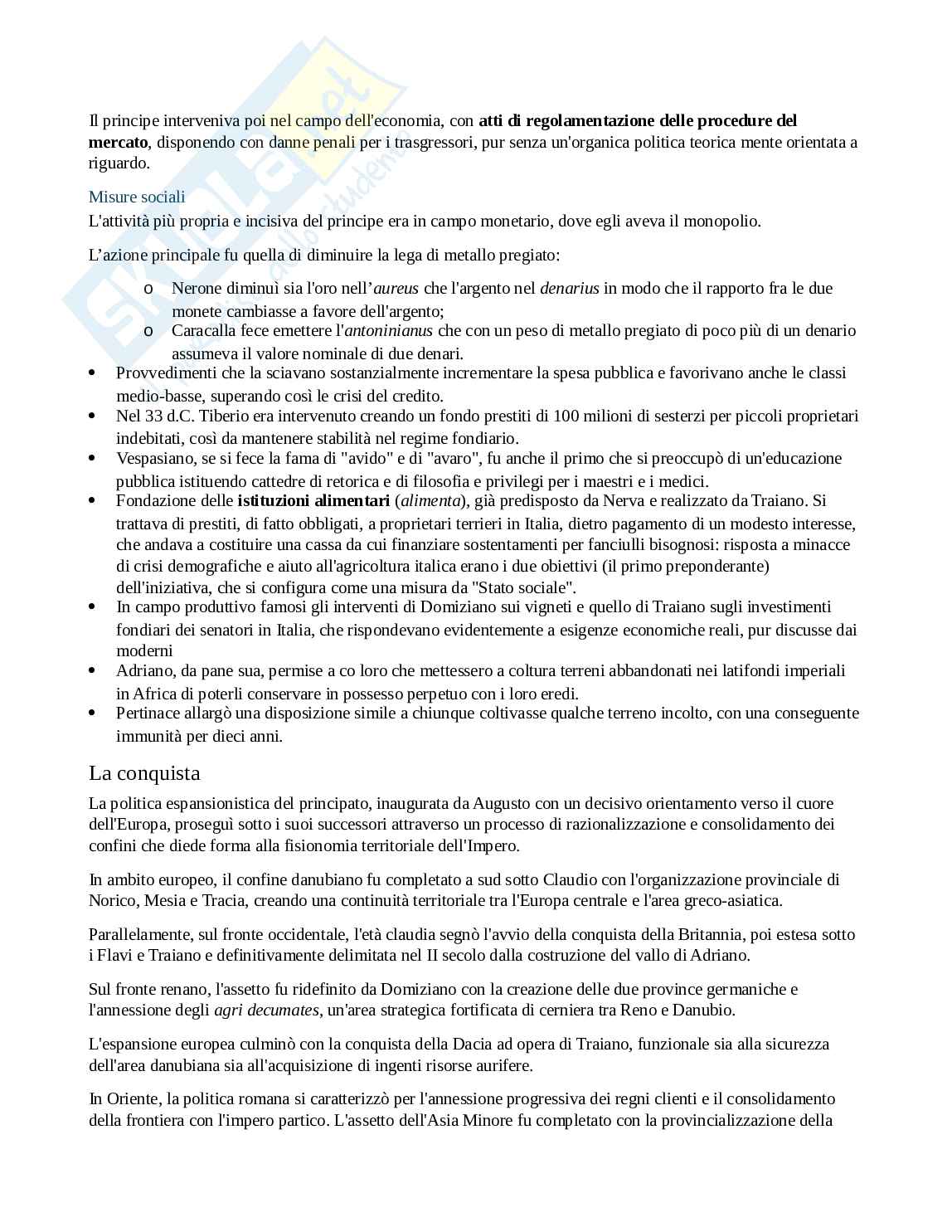Riassunto esame Politica e società a roma antica, Prof. Todisco Elisabetta, libro consigliato Società e istituzioni di Roma antica, Pani, Todisco Pag. 51