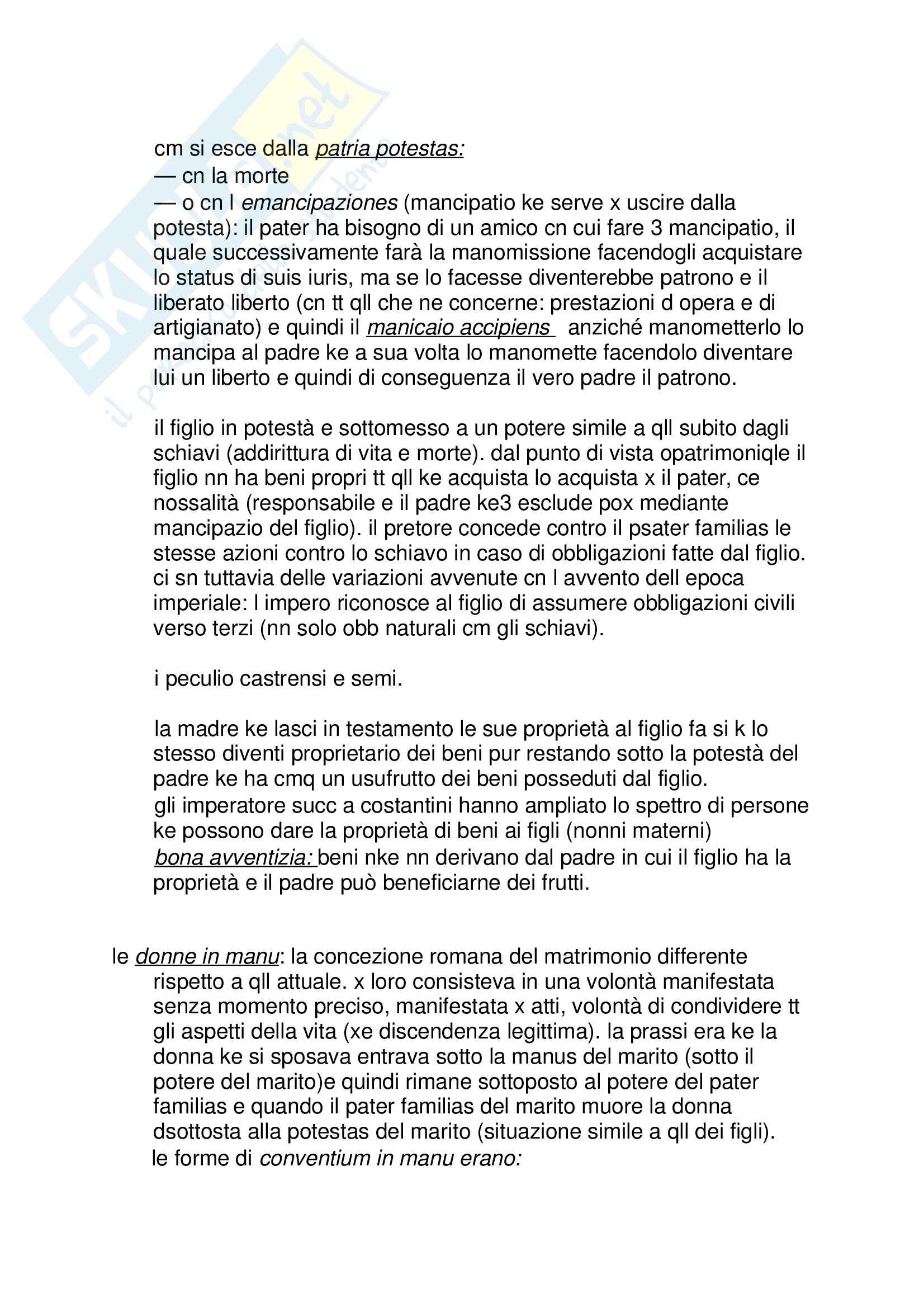 Lezioni: Appunti di Diritto romano Pag. 16