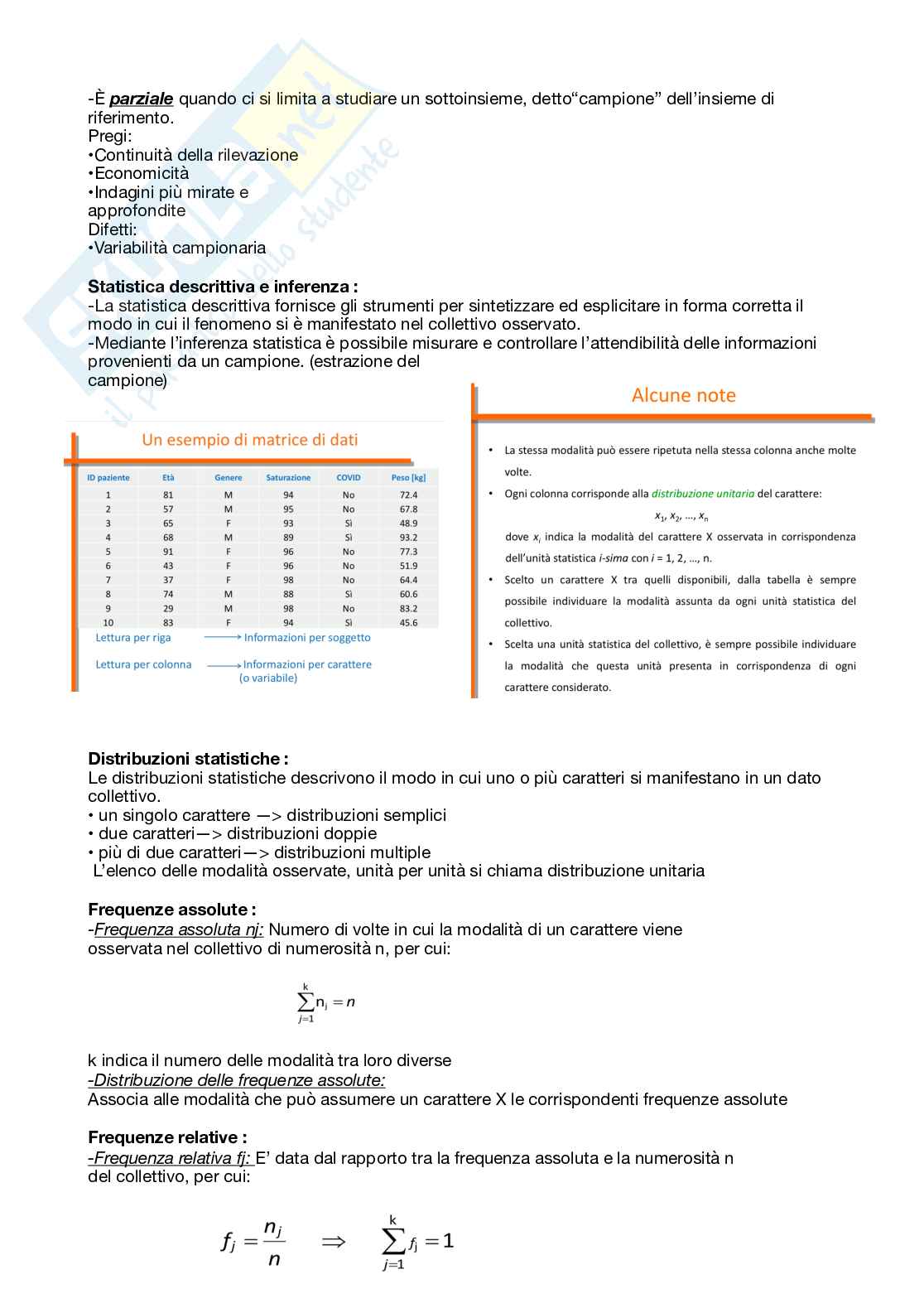 Biostatistica Pag. 2