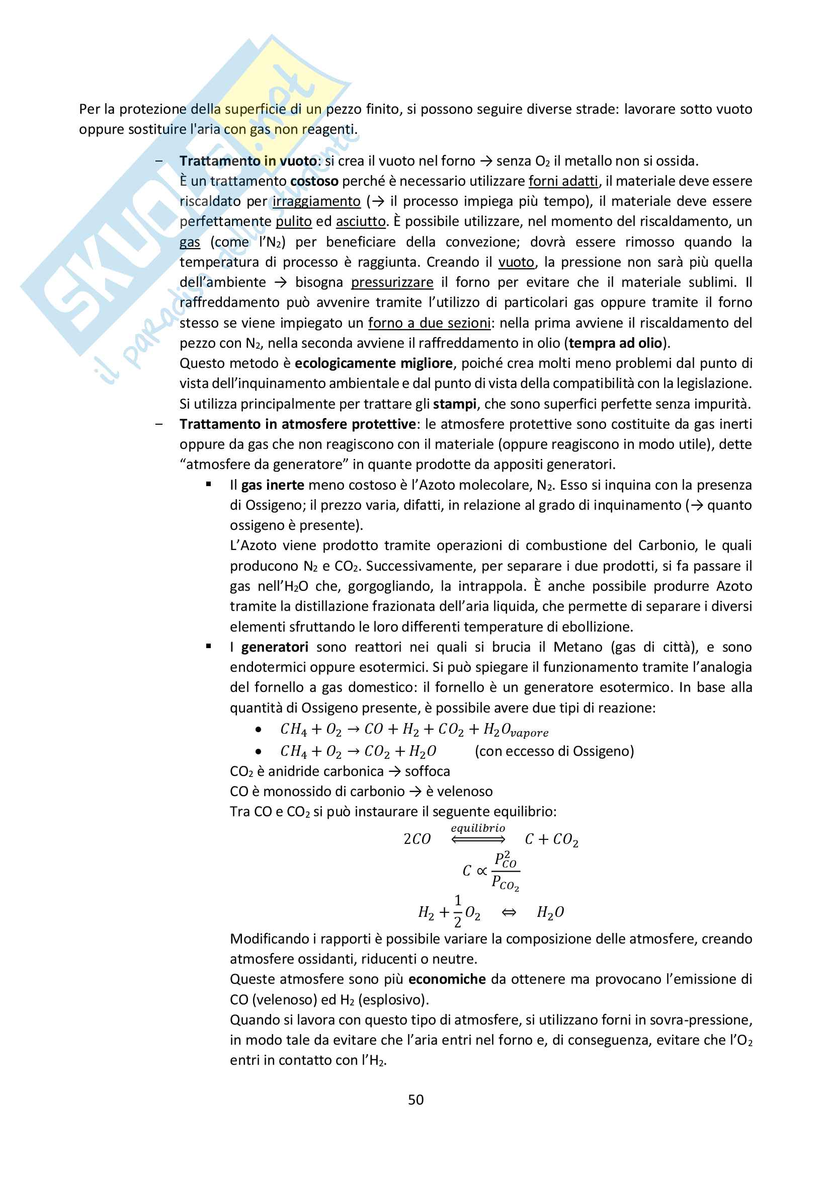 Tecnologia dei materiali metallici (Prof. Giorgio Scavino) PoliTo Pag. 51