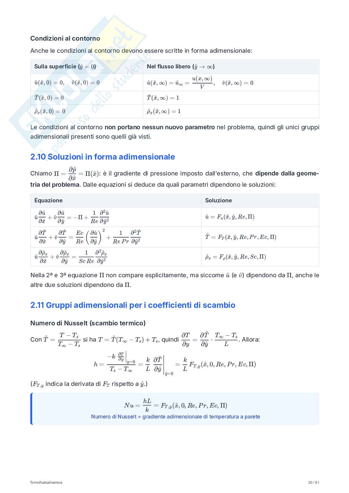 Appunti di Termofluidodinamica Pag. 21