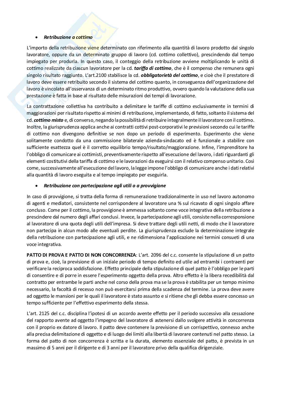 Domande e risposte Diritto del lavoro Pag. 11