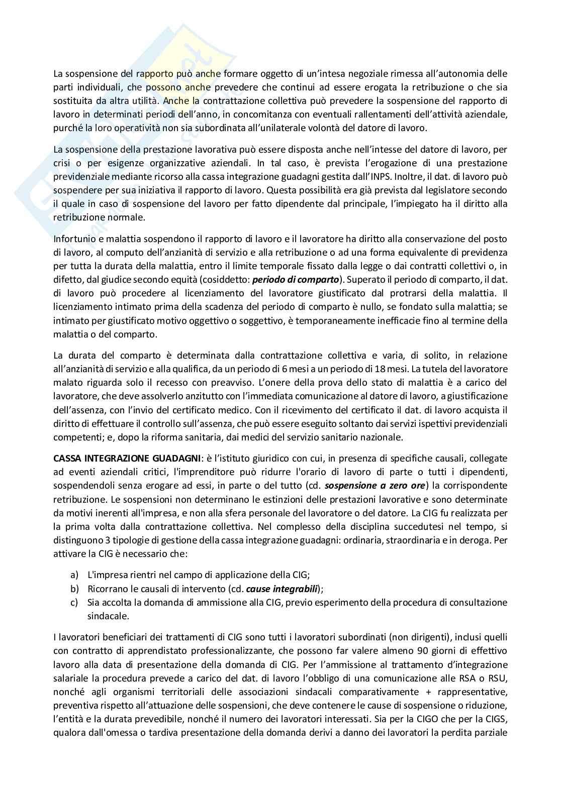 Domande e risposte Diritto del lavoro Pag. 16