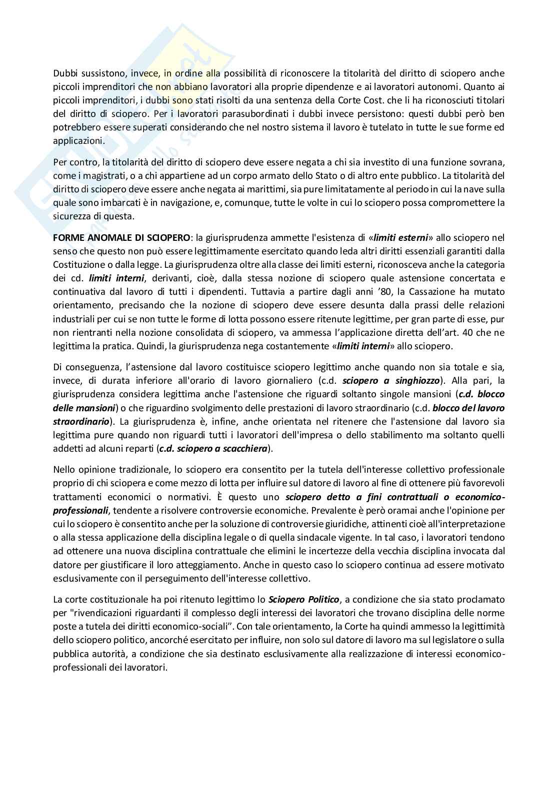 Domande e risposte Diritto del lavoro Pag. 31
