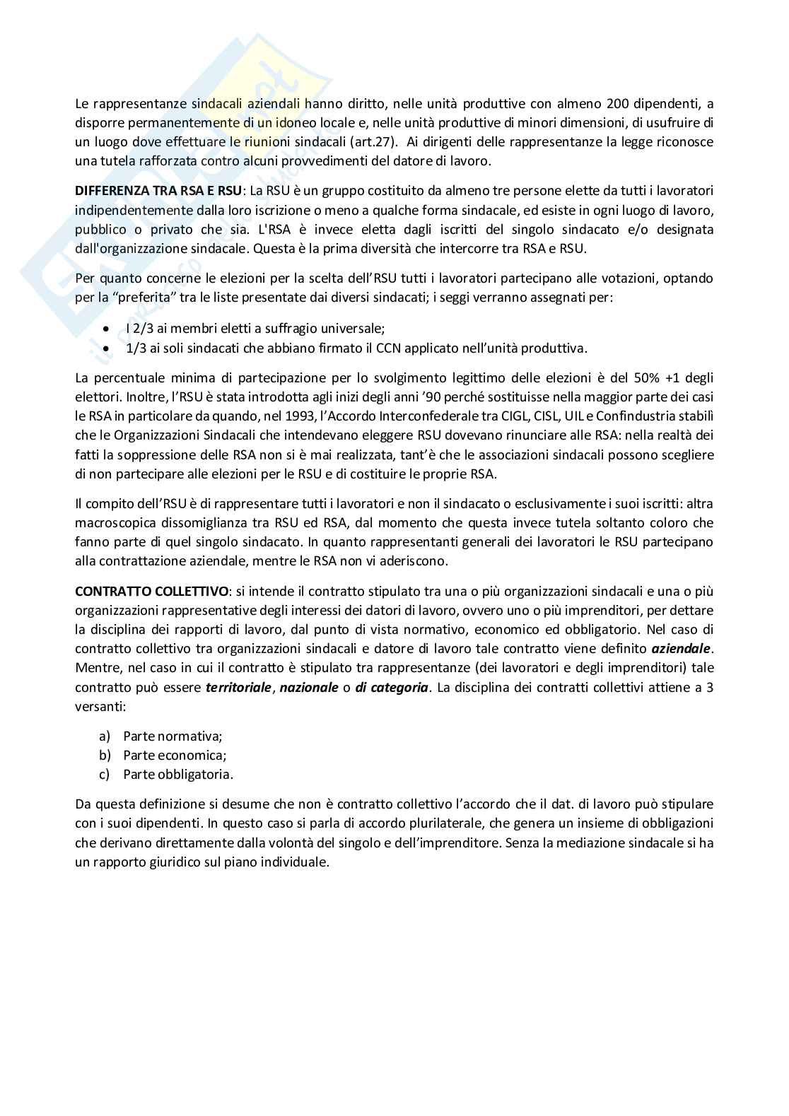Domande e risposte Diritto del lavoro Pag. 36