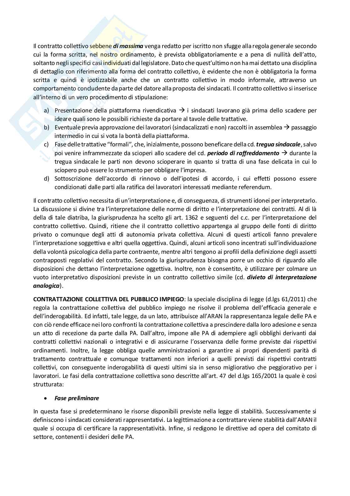 Domande e risposte Diritto del lavoro Pag. 41