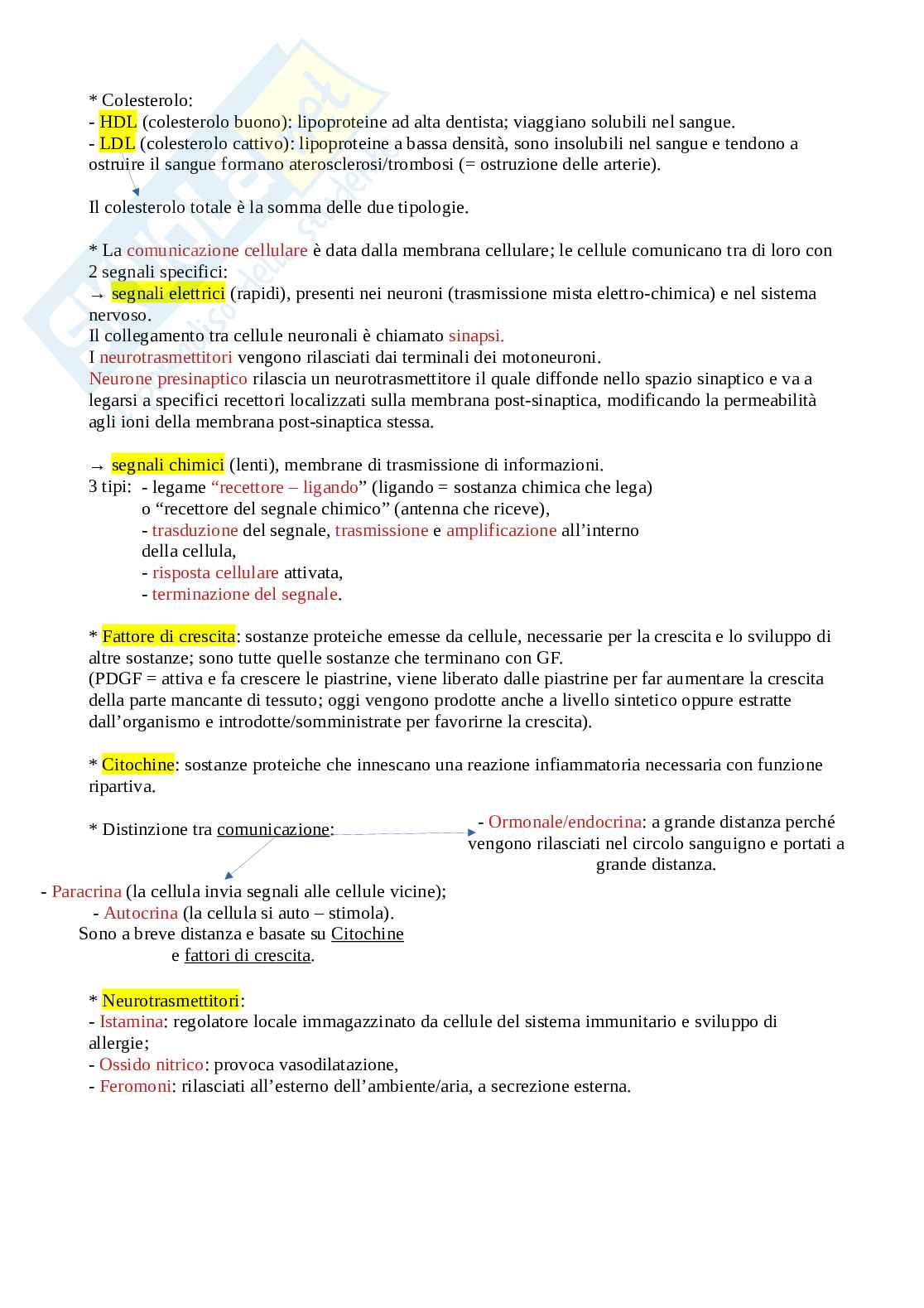 Biologia animale Pag. 16