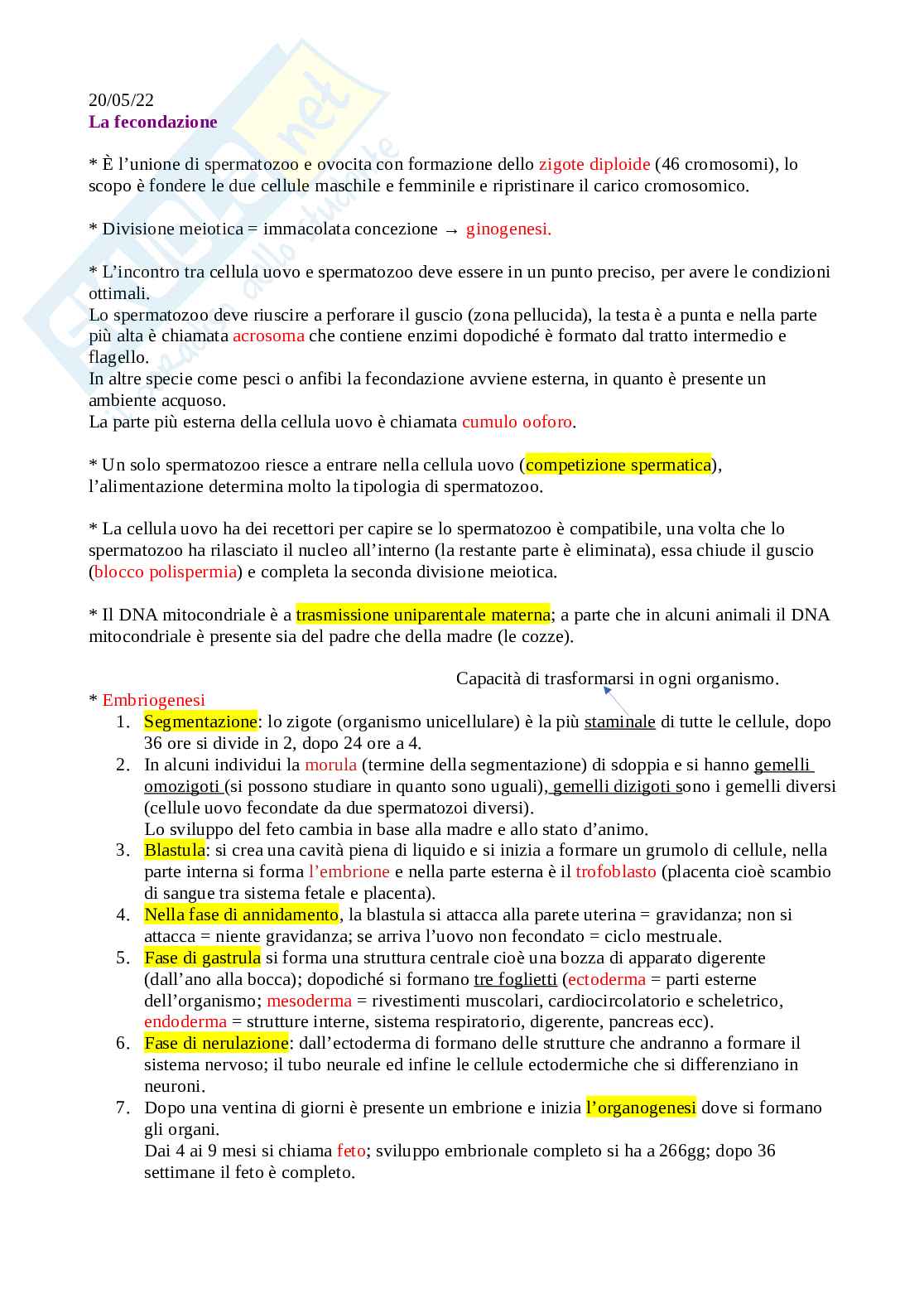 Biologia animale Pag. 36