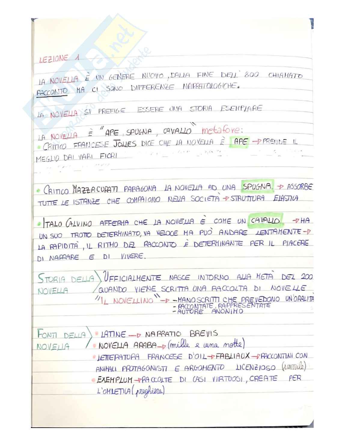 Novella dal 200 all’800 Pag. 1