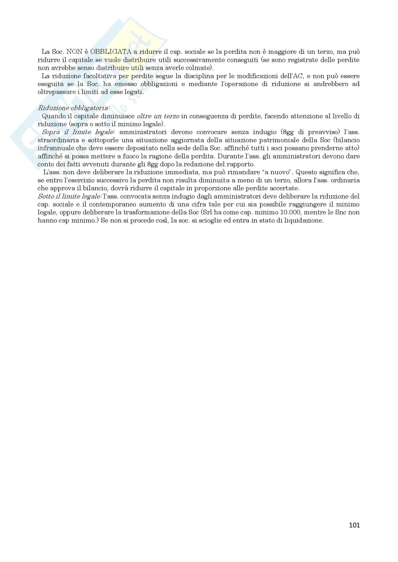 Appunti di diritto commerciale Pag. 101