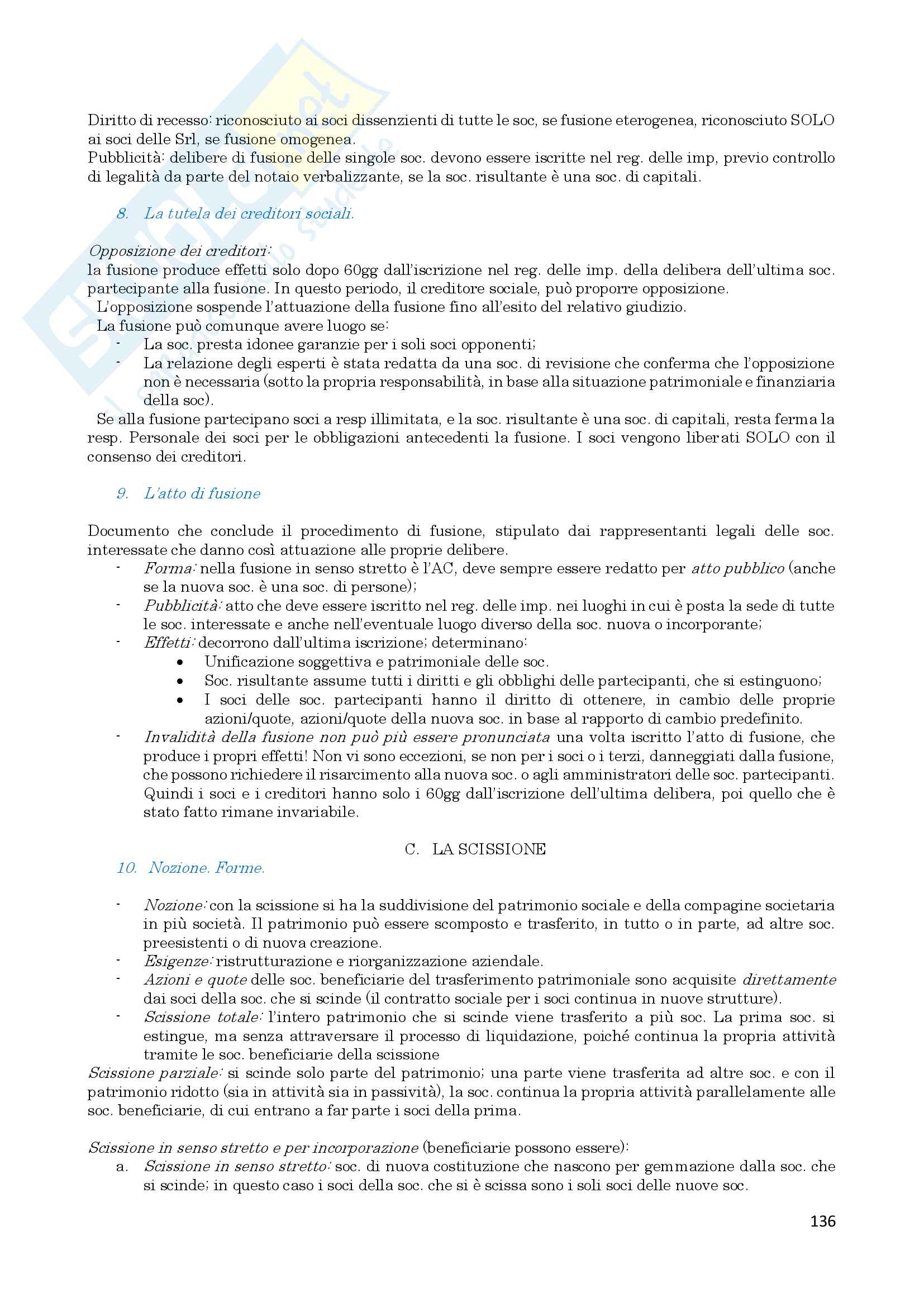 Appunti di diritto commerciale Pag. 136