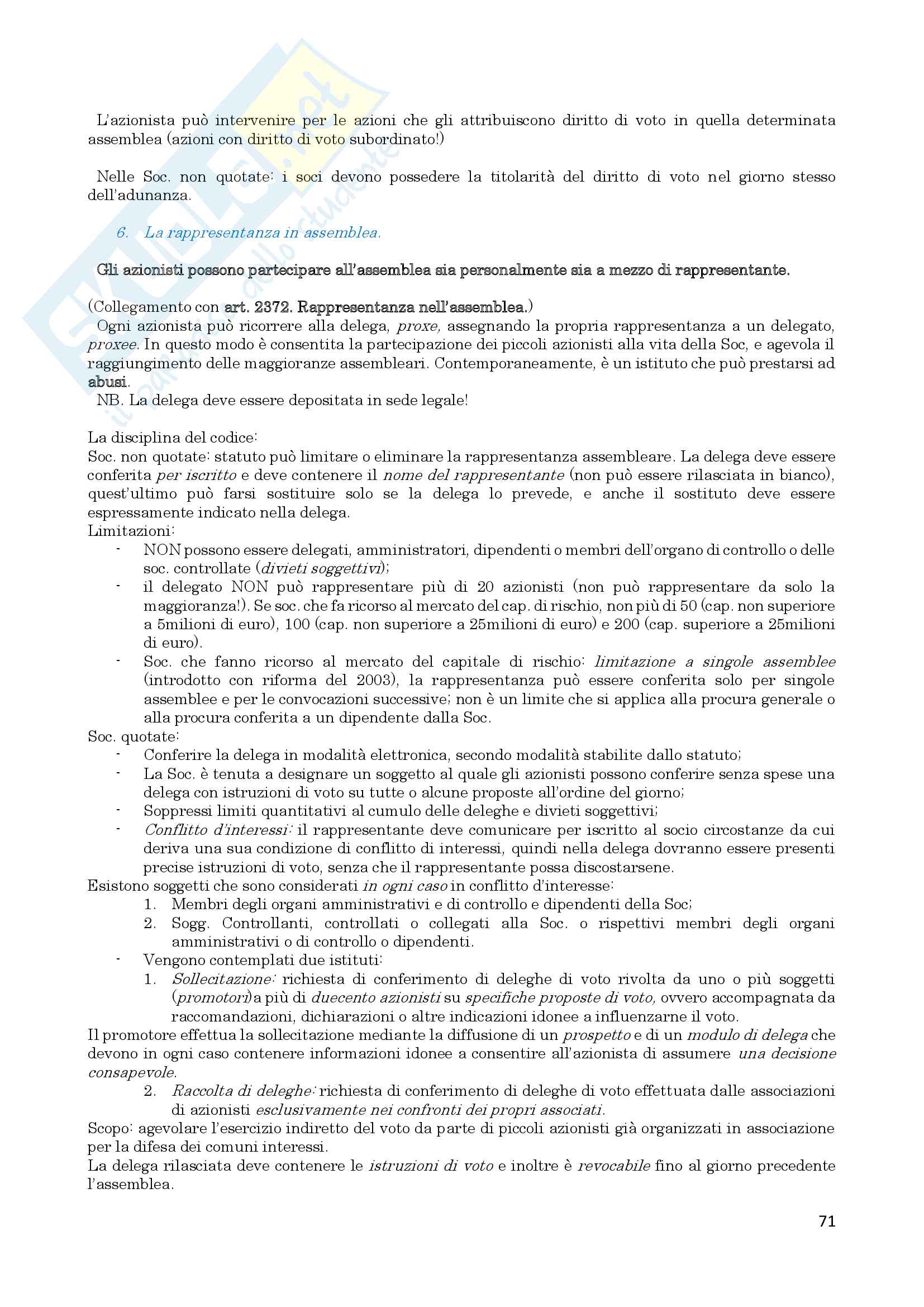 Appunti di diritto commerciale Pag. 71