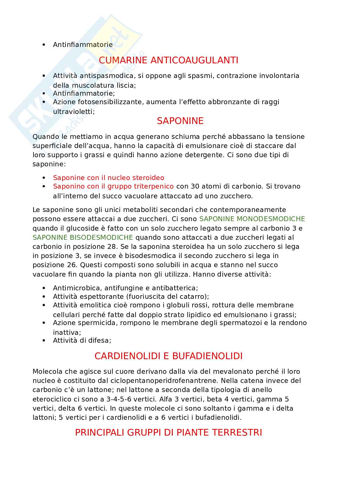 Appunti dettagliati di Biologia   Pag. 26