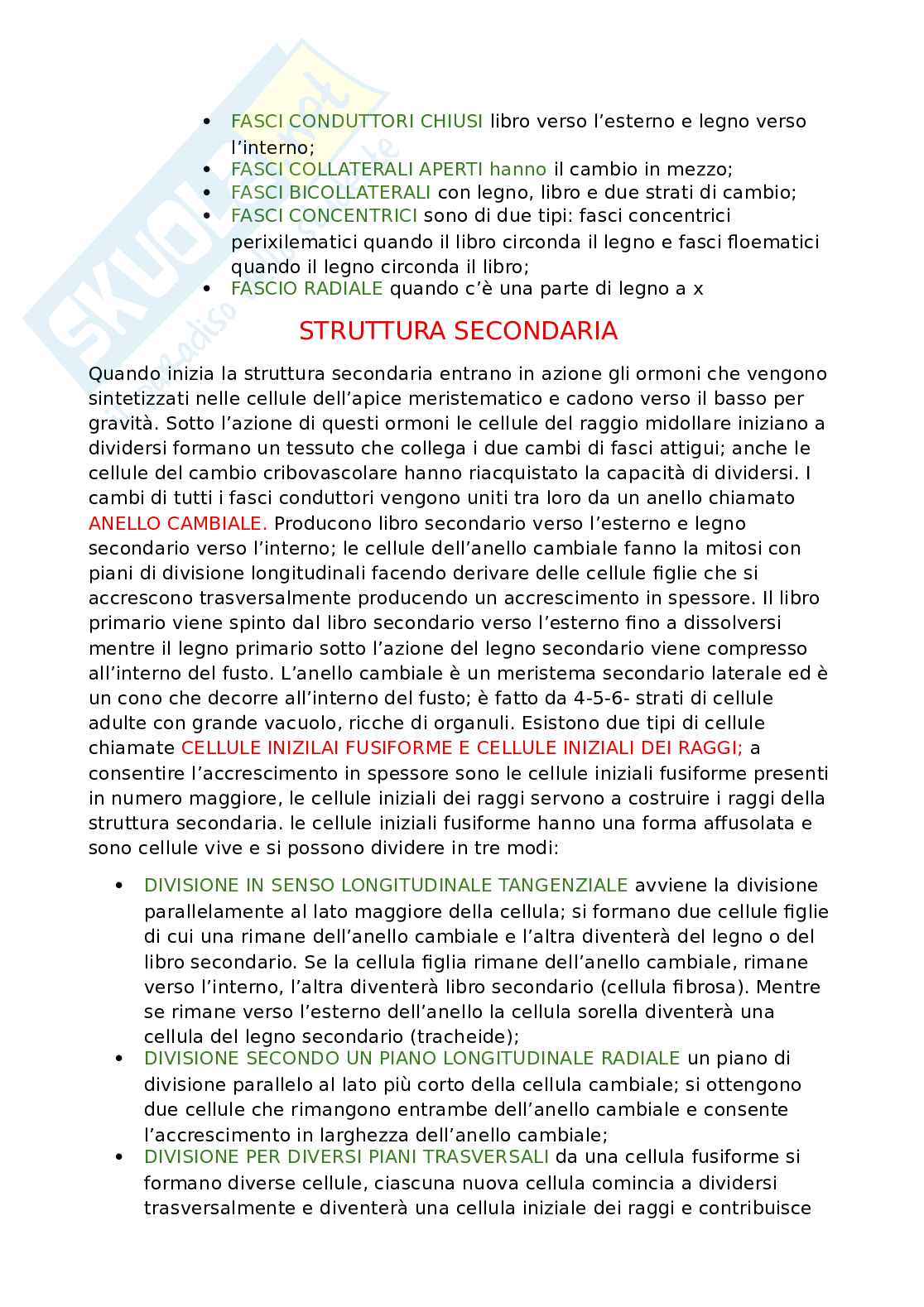Appunti dettagliati di Biologia   Pag. 41