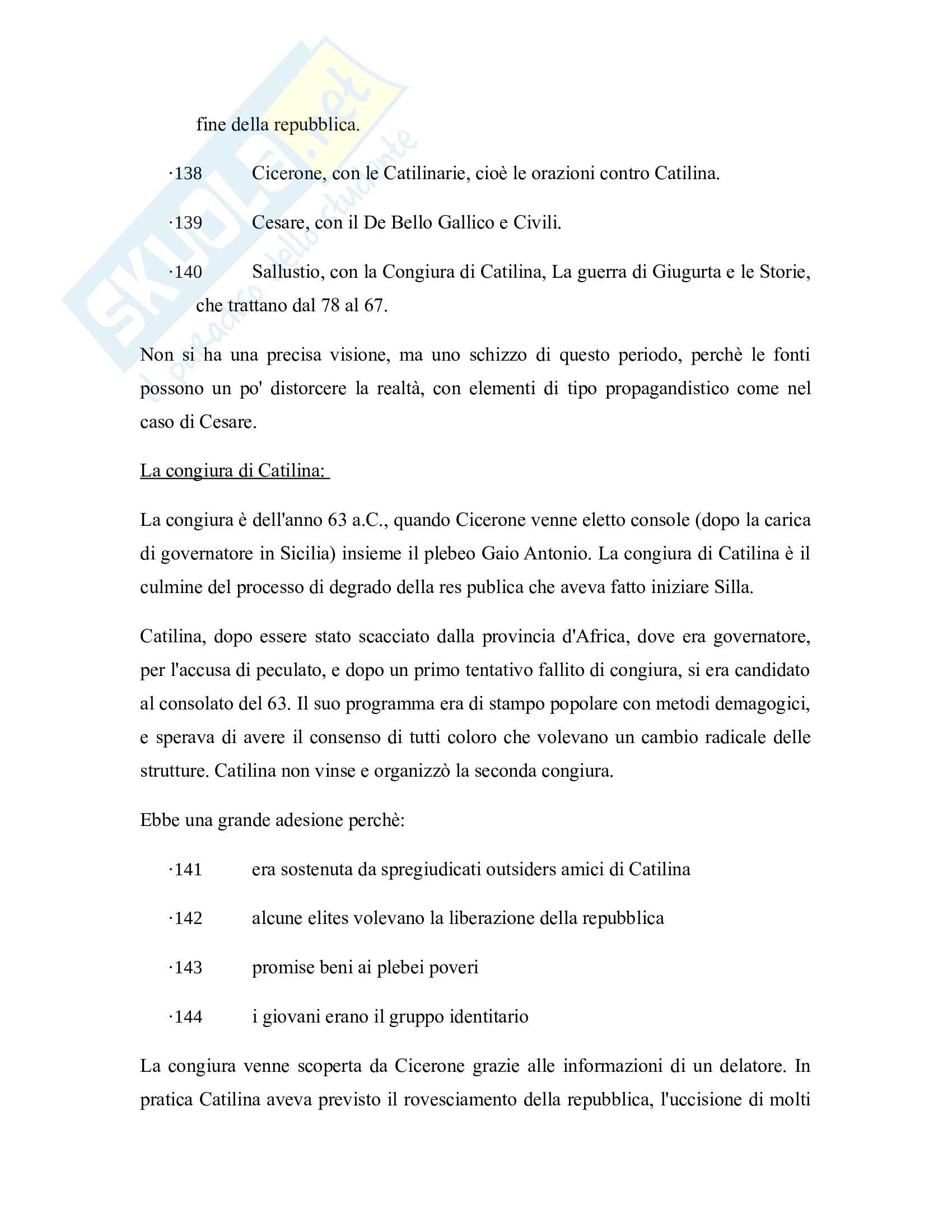 Appunti di storia romana Pag. 41