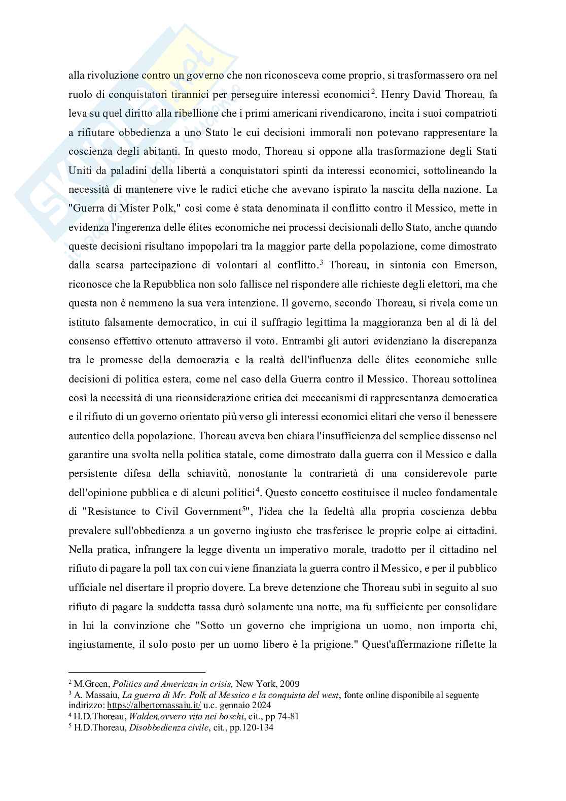 Uomo e natura da Thoreau a Krakauer: una lettura politica  Pag. 26