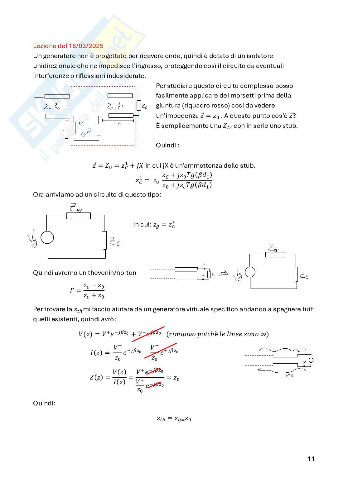 Appunti Fondamenti di campi elettromagnetici Pag. 11