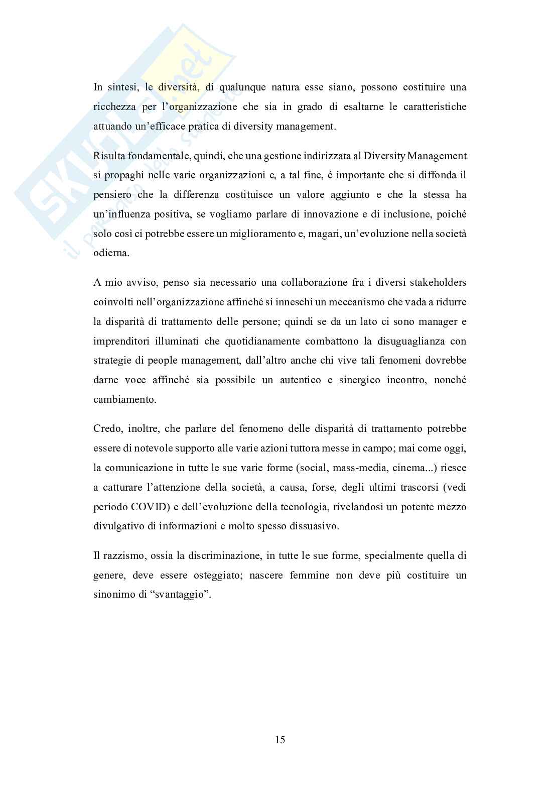 Razzismo e differenze di genere nelle organizzazioni in epoca contemporanea Pag. 16