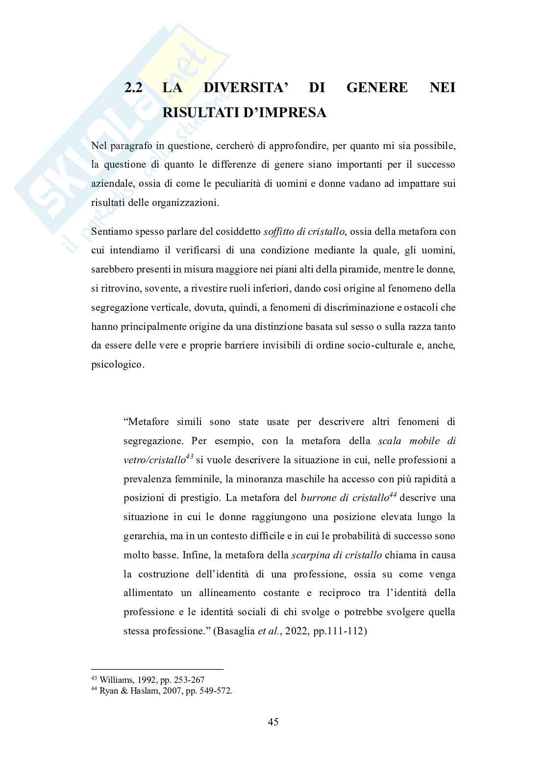 Razzismo e differenze di genere nelle organizzazioni in epoca contemporanea Pag. 46