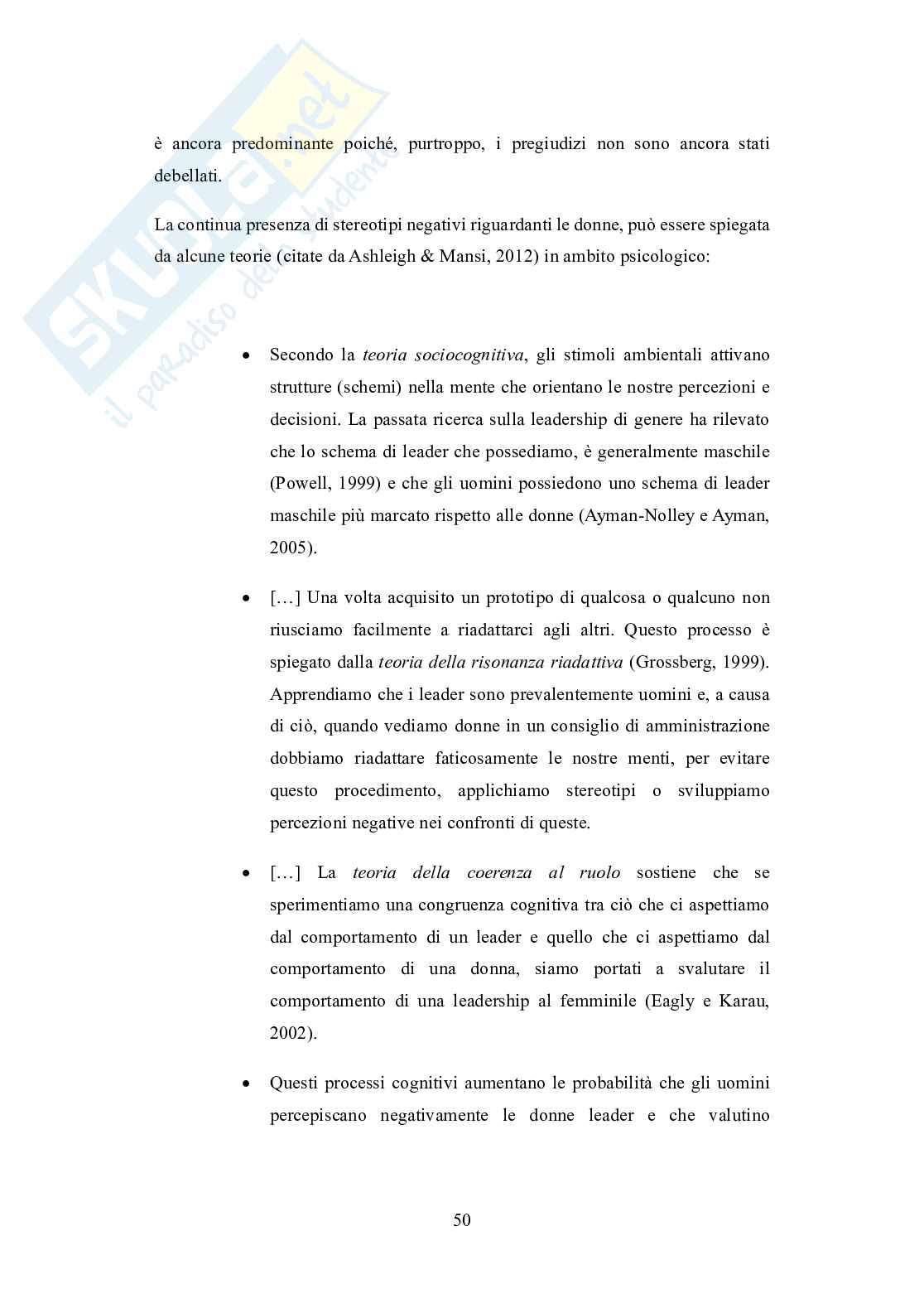 Razzismo e differenze di genere nelle organizzazioni in epoca contemporanea Pag. 51