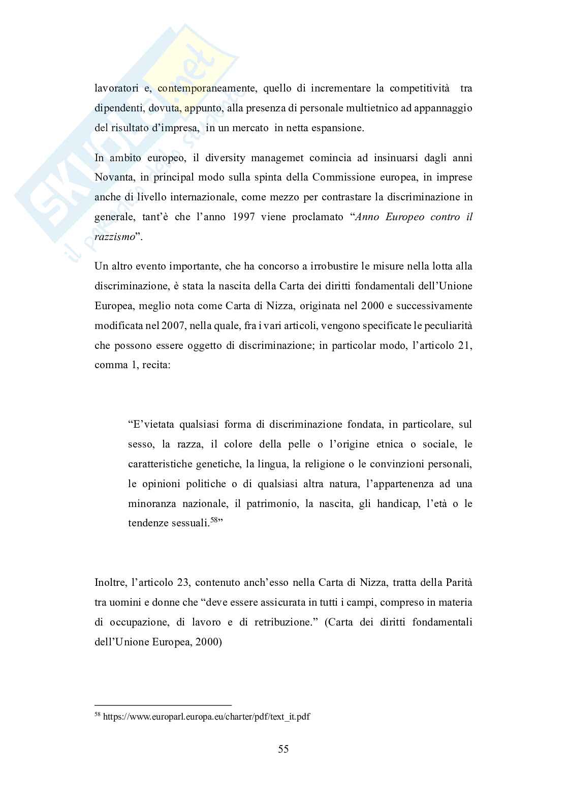 Razzismo e differenze di genere nelle organizzazioni in epoca contemporanea Pag. 56
