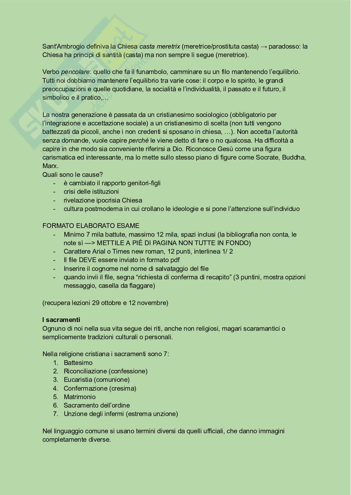 Appunti Teologia 2 Pag. 11