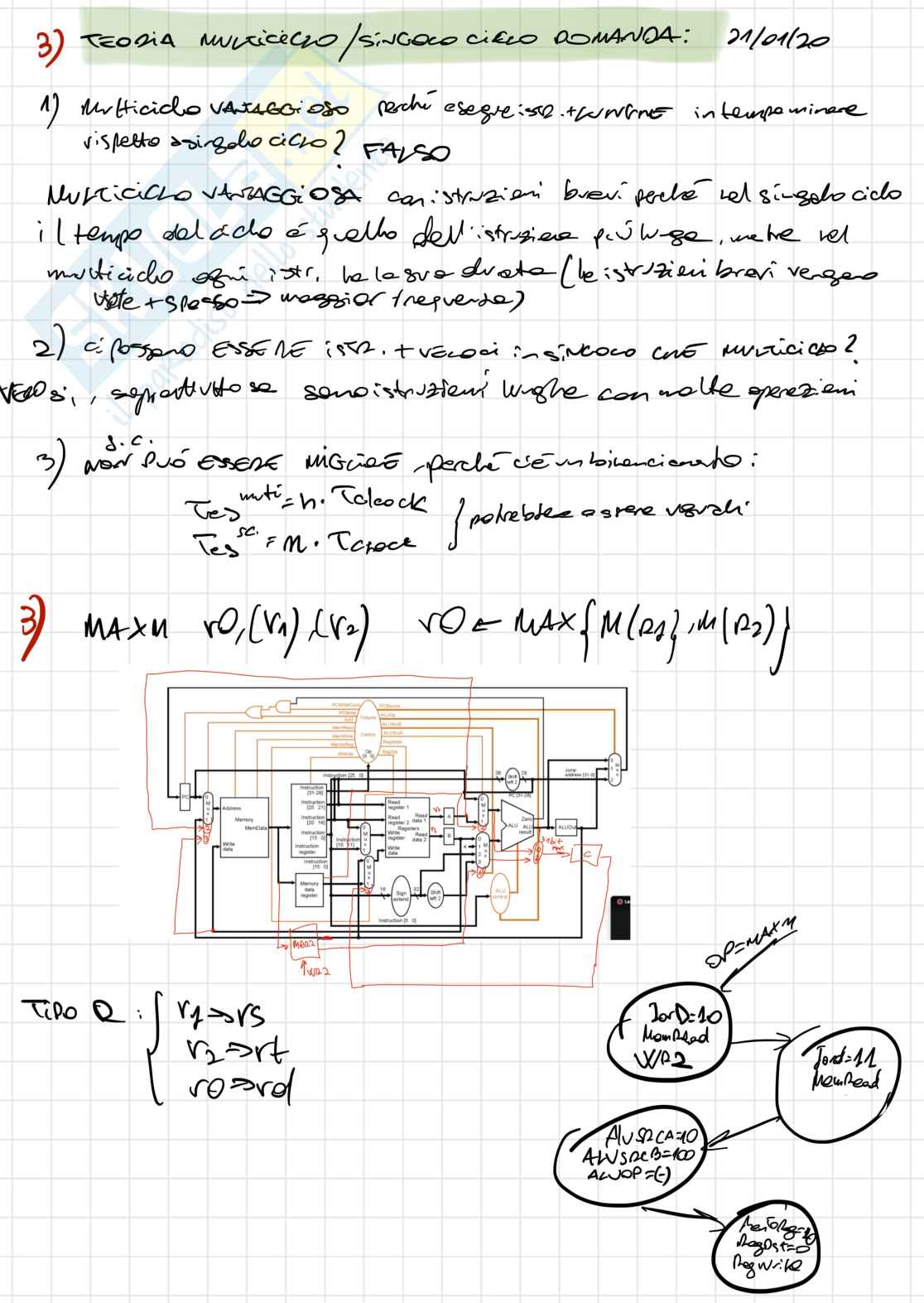 Esercizi riassuntivi Calcolatori elettronici Pag. 11