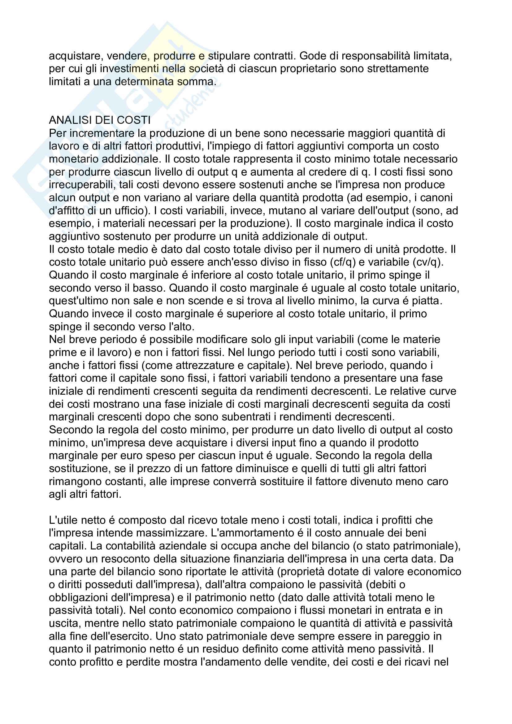 Riassunto Marketing e Economia Pag. 26