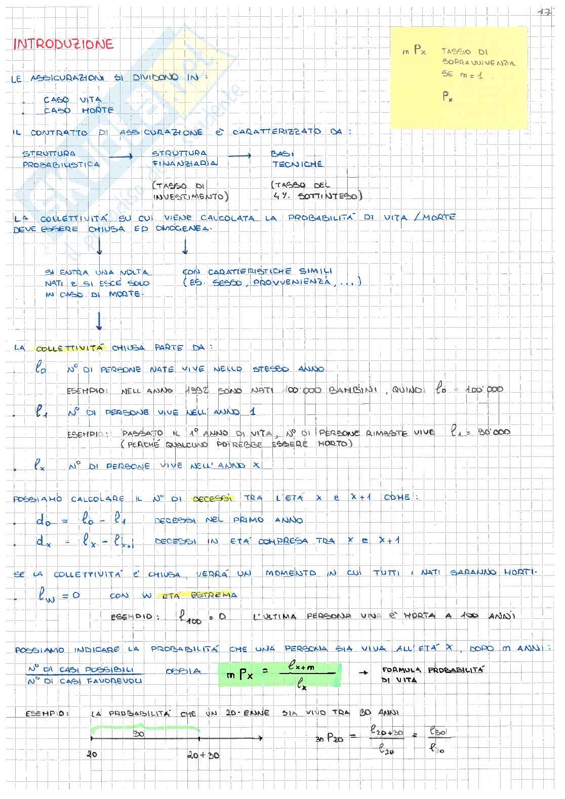 Matematica finanziaria ed attuariale Pag. 2