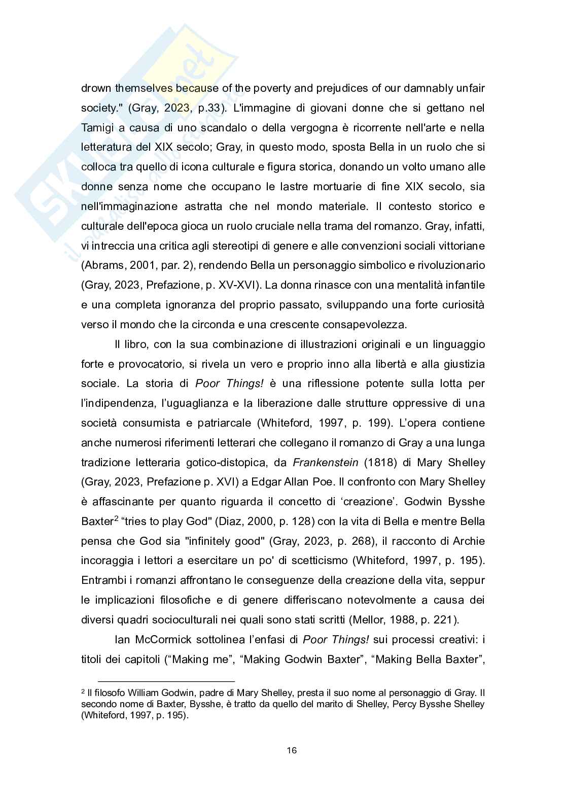 Sessualità, potere e sguardo: Bella Baxter tra autodeterminazione e narrazione patriarcale Pag. 16
