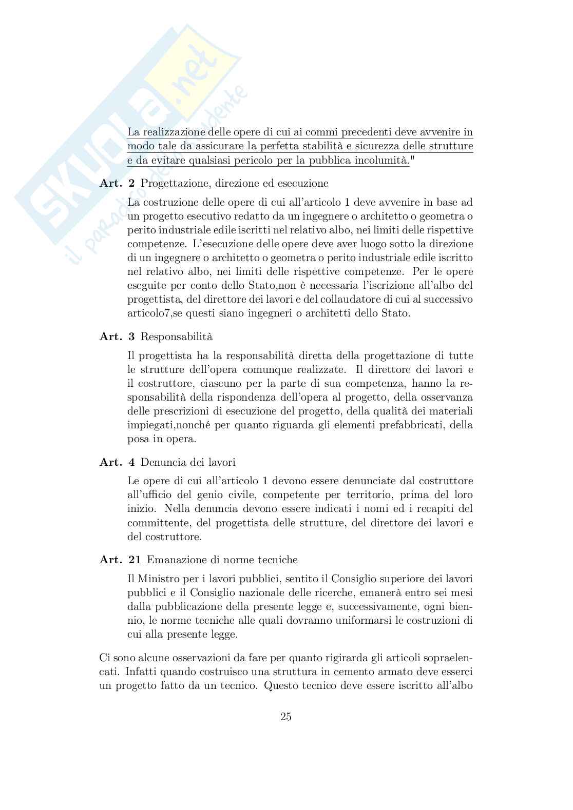 Appunti Tecnica delle costruzioni Pag. 26