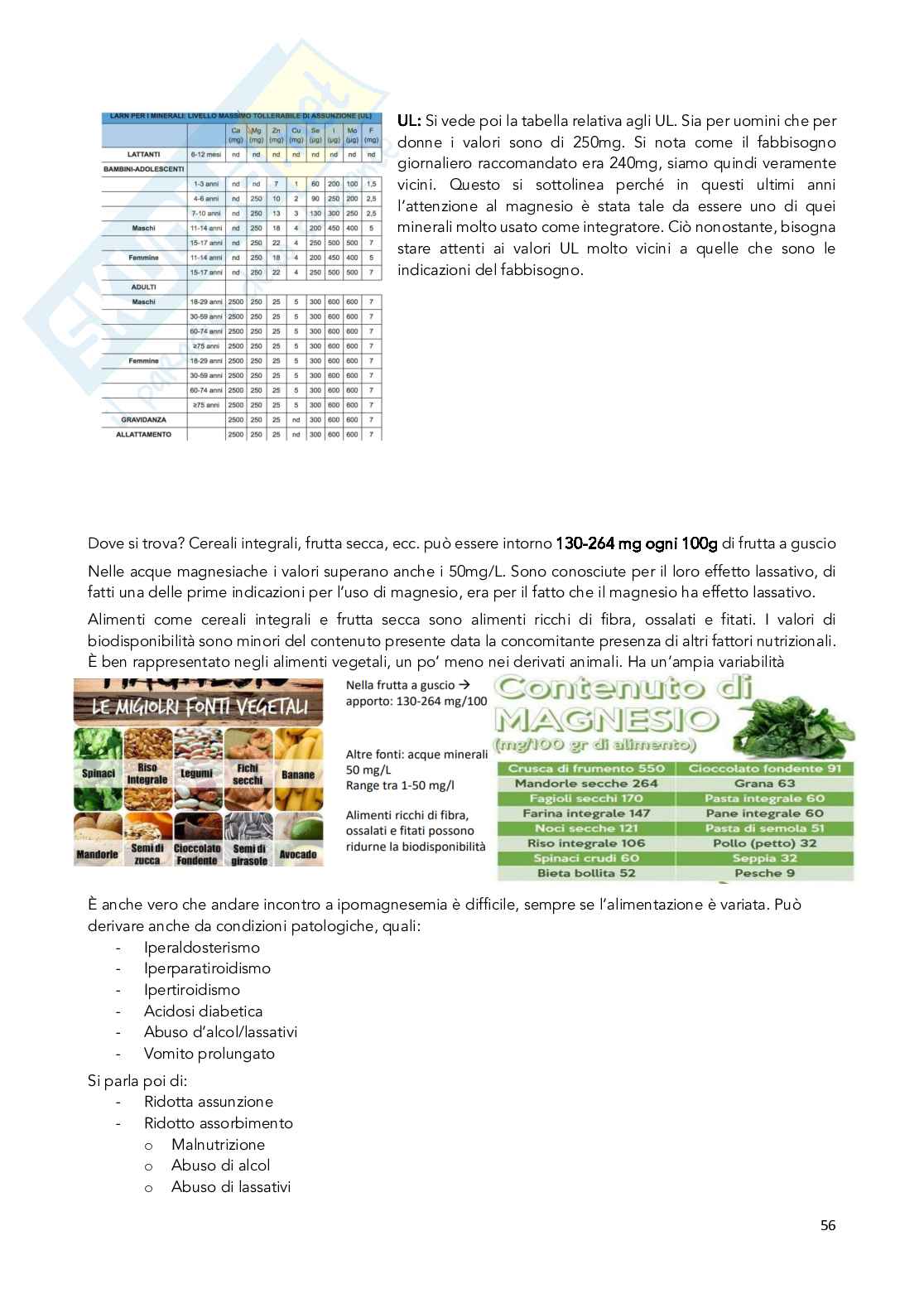 Appunti Chimica degli integratori nutrizionali e salutistici  Pag. 56