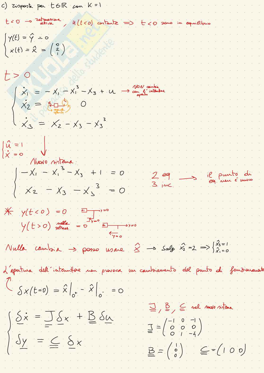 Teoria dei sistemi (Prove svolte) Pag. 6