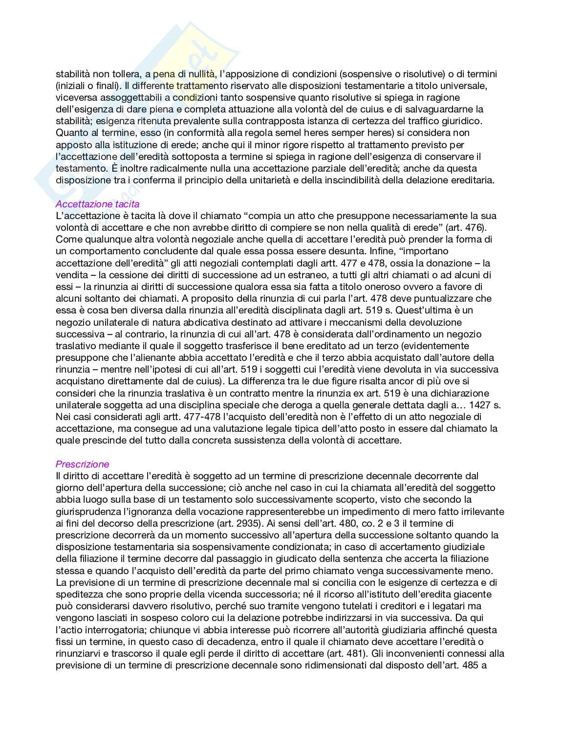 Appunti esame Diritto privato Pag. 11