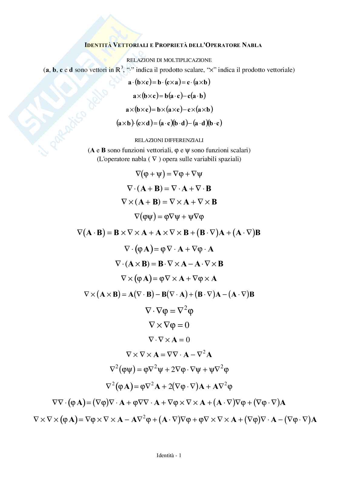Conoscenze preliminari Elettrotecnica - Parte 4 Pag. 1