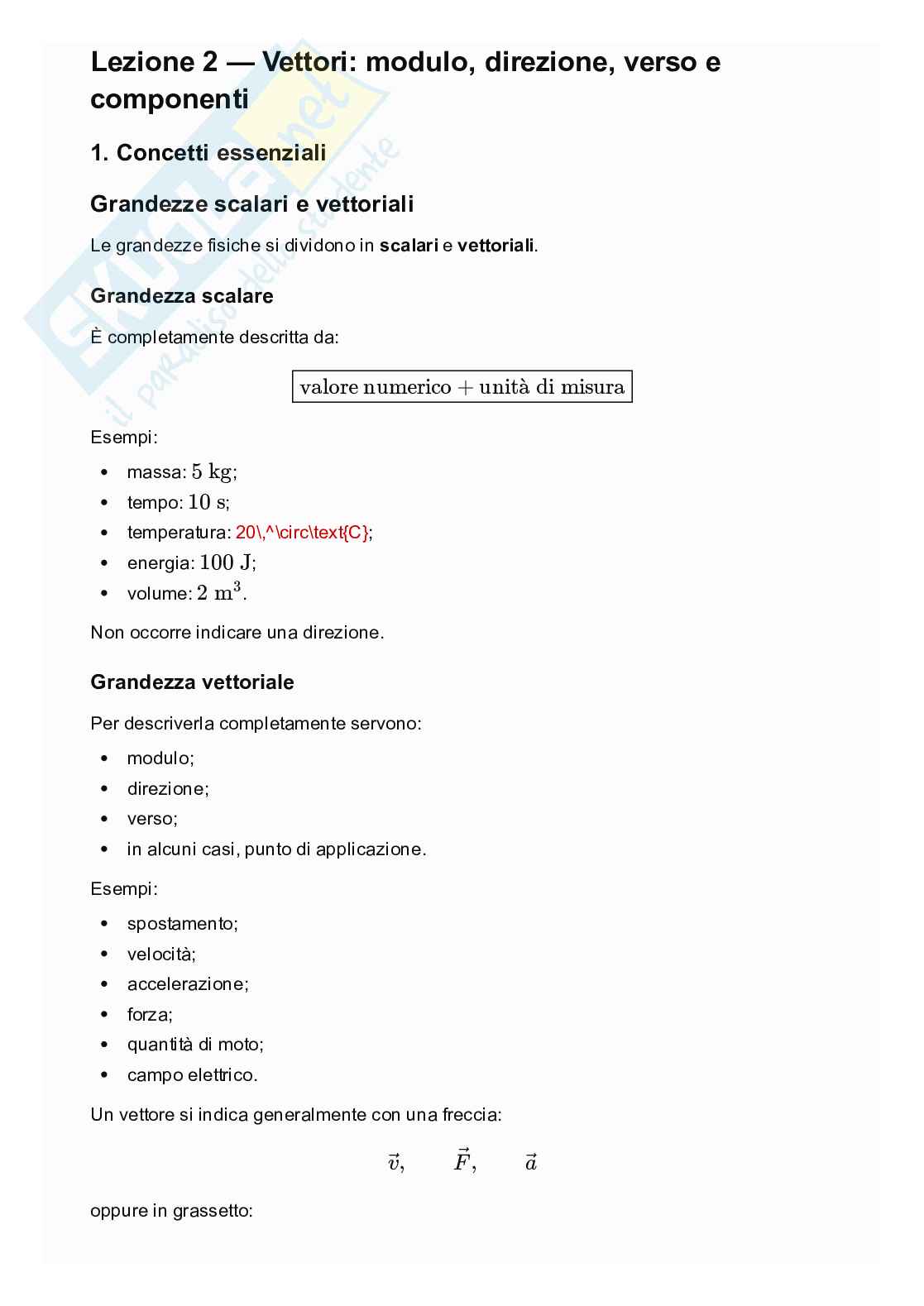 Vettori Pag. 1