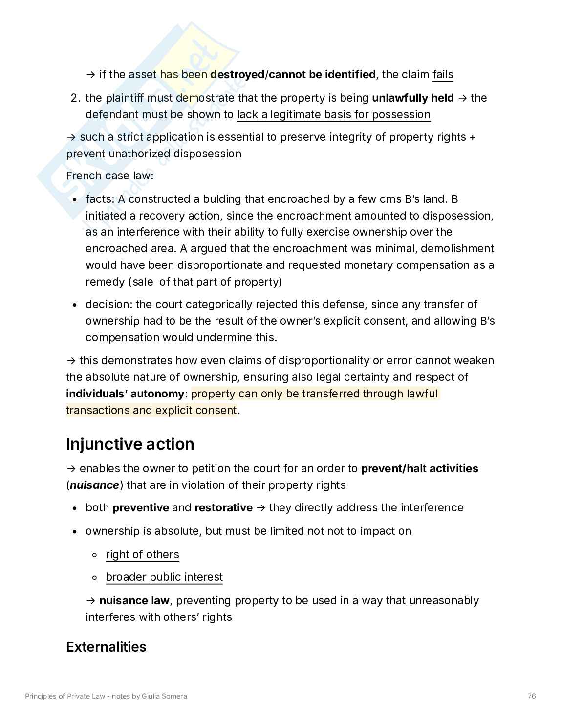 Principles of Private Law  Pag. 76