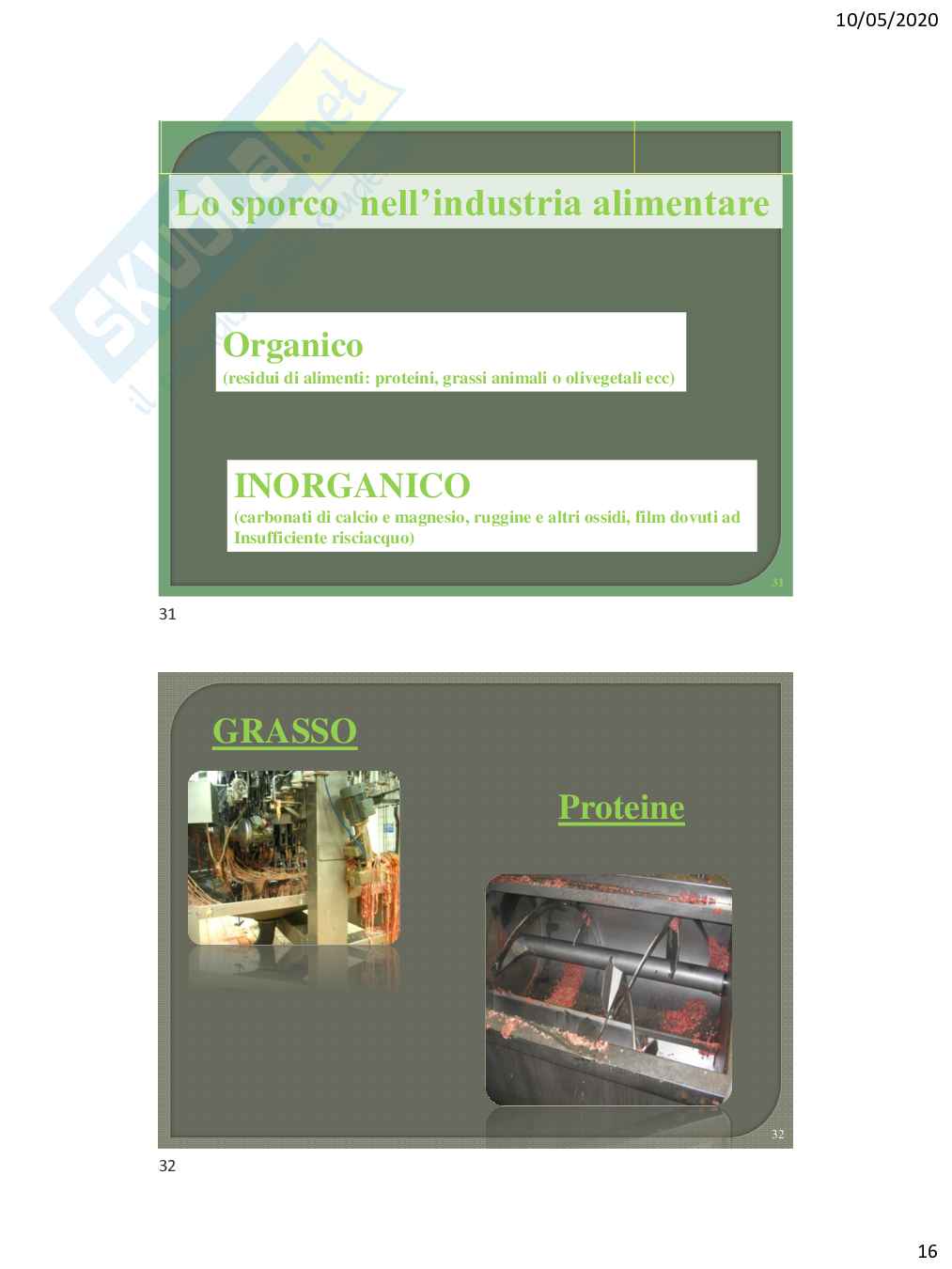 Igiene degli alimenti di origine animale Pag. 96