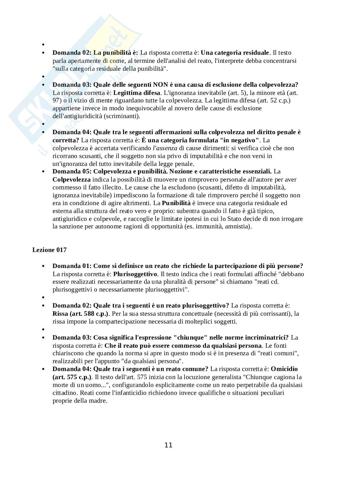 Paniere Diritto penale Pag. 11