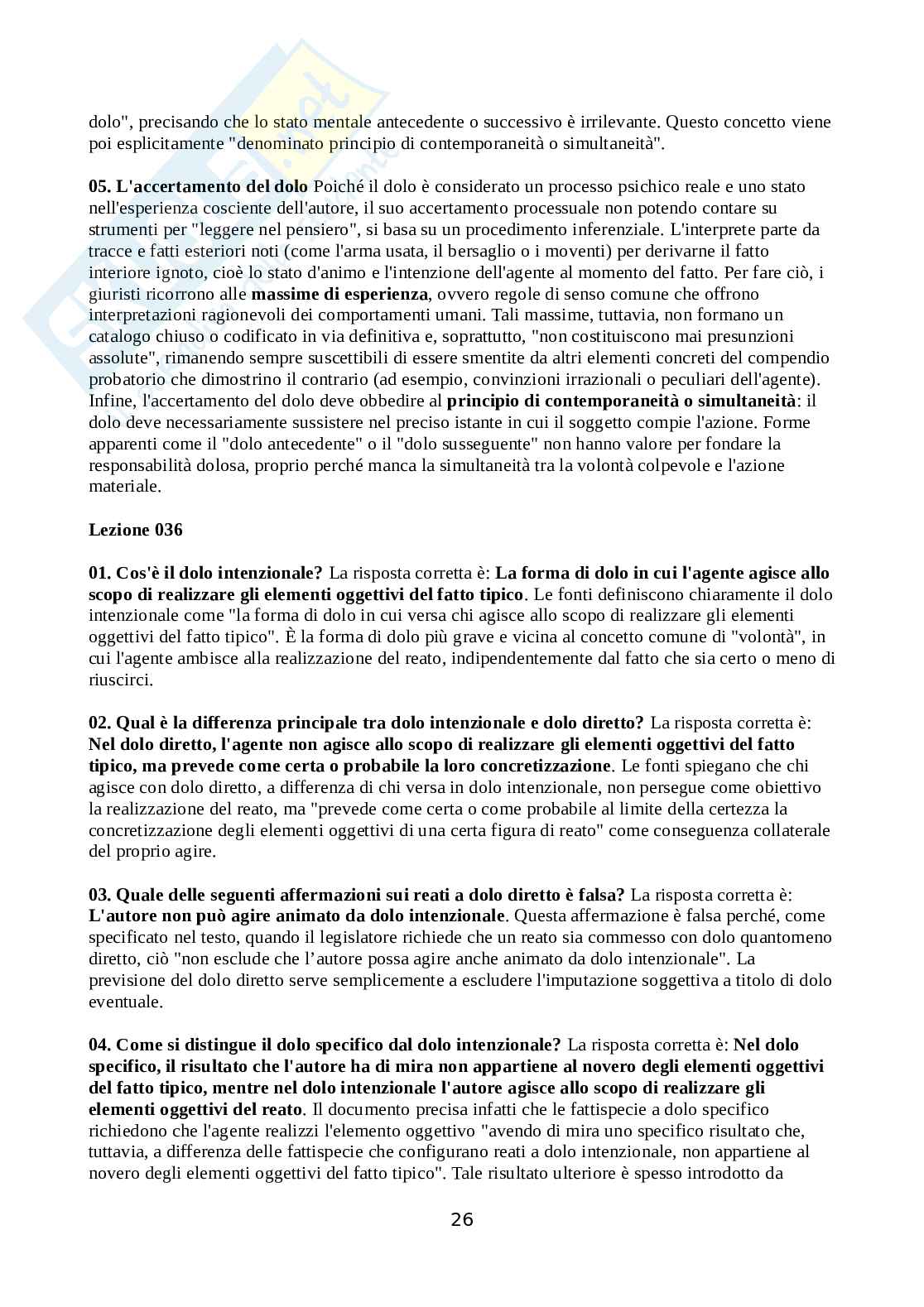 Paniere Diritto penale Pag. 26