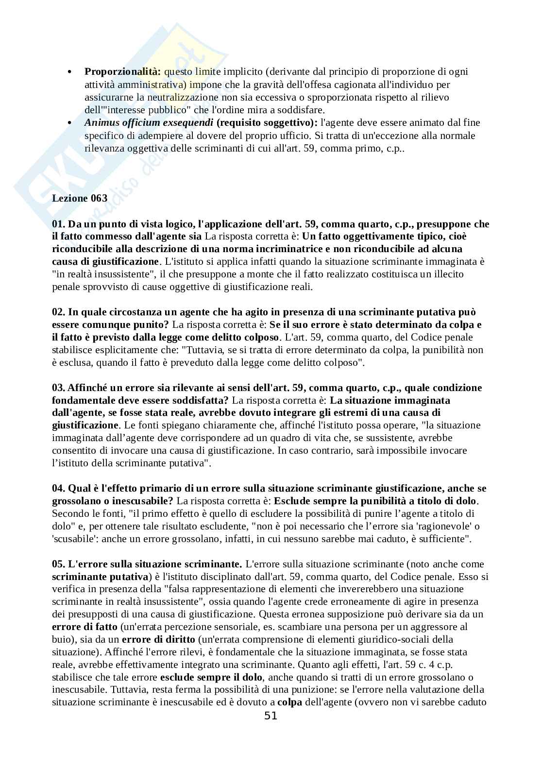 Paniere Diritto penale Pag. 51