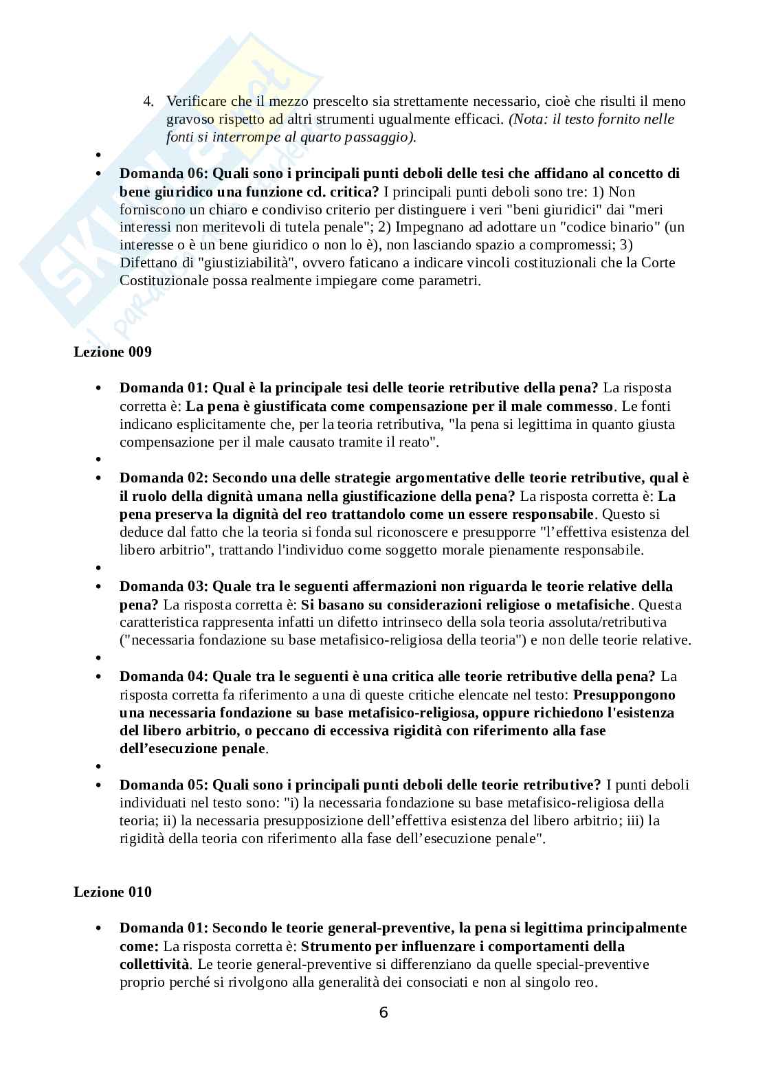 Paniere Diritto penale Pag. 6