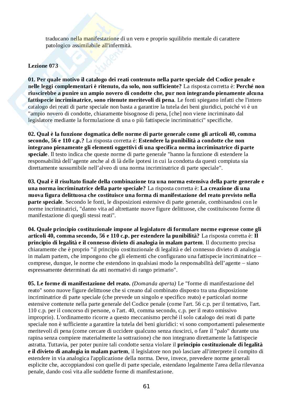 Paniere Diritto penale Pag. 61