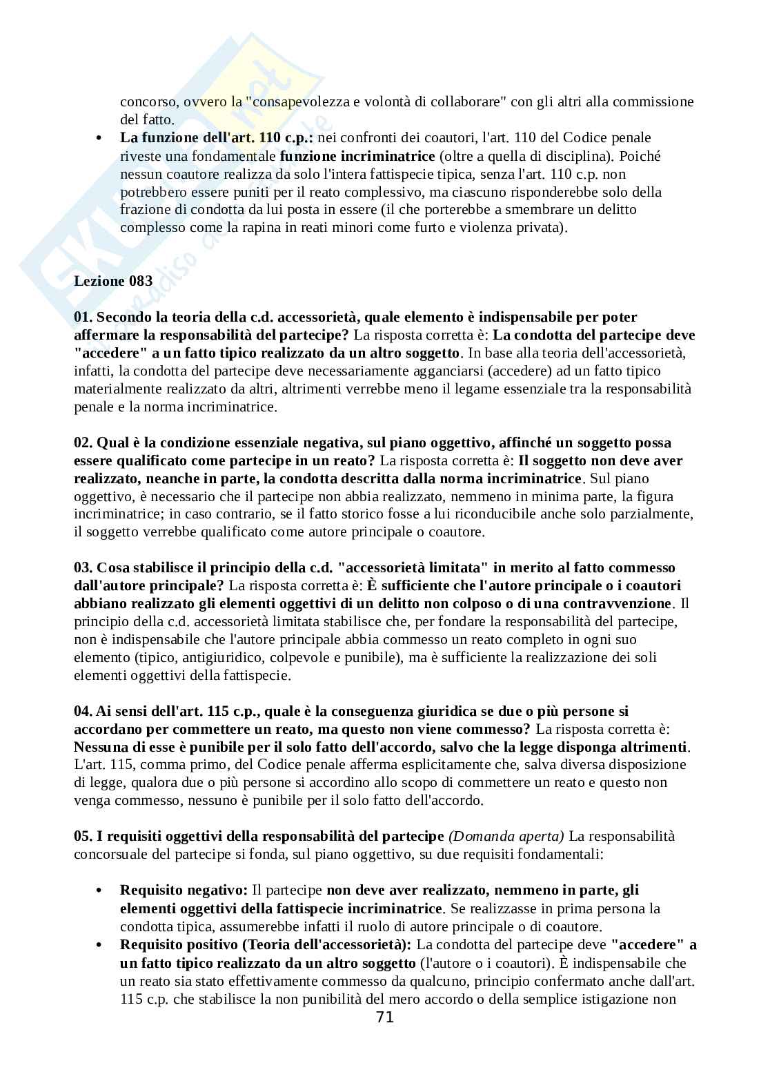 Paniere Diritto penale Pag. 71