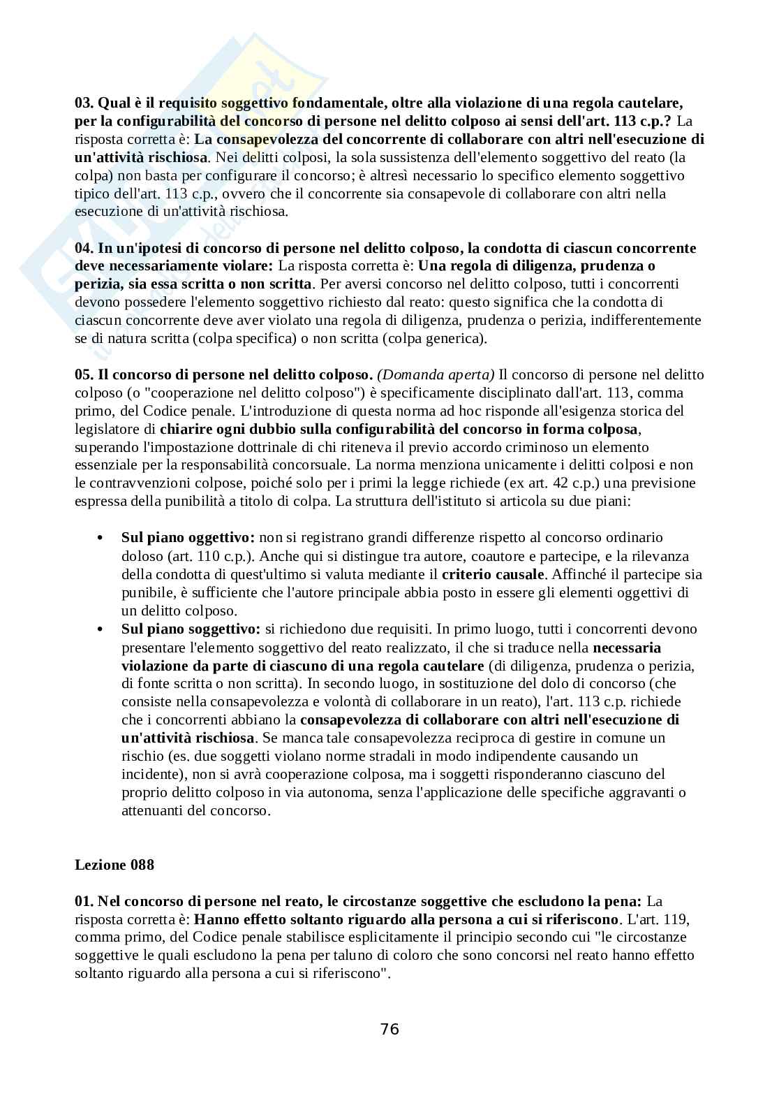 Paniere Diritto penale Pag. 76